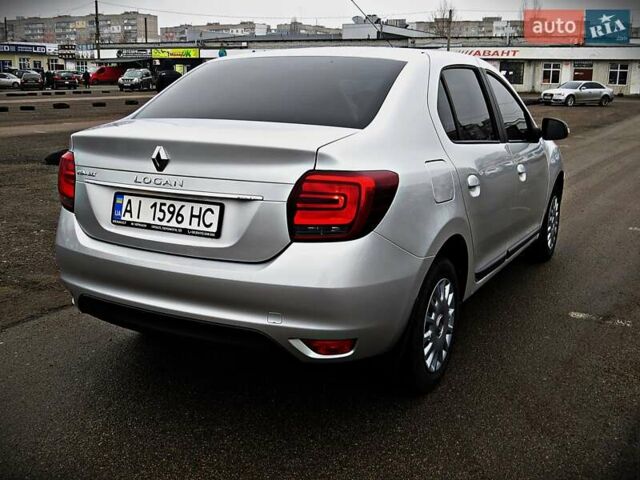 Серый Рено Логан, объемом двигателя 0.9 л и пробегом 148 тыс. км за 6000 $, фото 1 на Automoto.ua