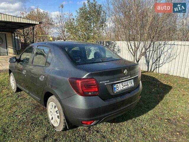 Сірий Рено Логан, об'ємом двигуна 1.15 л та пробігом 240 тис. км за 5500 $, фото 2 на Automoto.ua