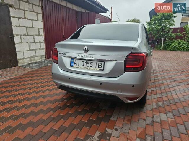 Серый Рено Логан, объемом двигателя 1.46 л и пробегом 104 тыс. км за 8299 $, фото 3 на Automoto.ua