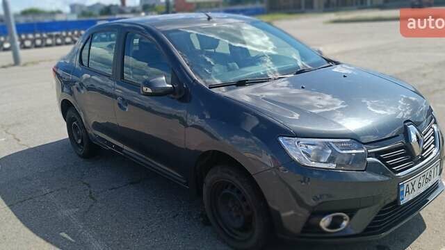 Серый Рено Логан, объемом двигателя 0.9 л и пробегом 147 тыс. км за 6200 $, фото 1 на Automoto.ua