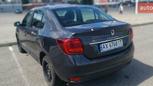 Серый Рено Логан, объемом двигателя 0.9 л и пробегом 147 тыс. км за 6200 $, фото 5 на Automoto.ua