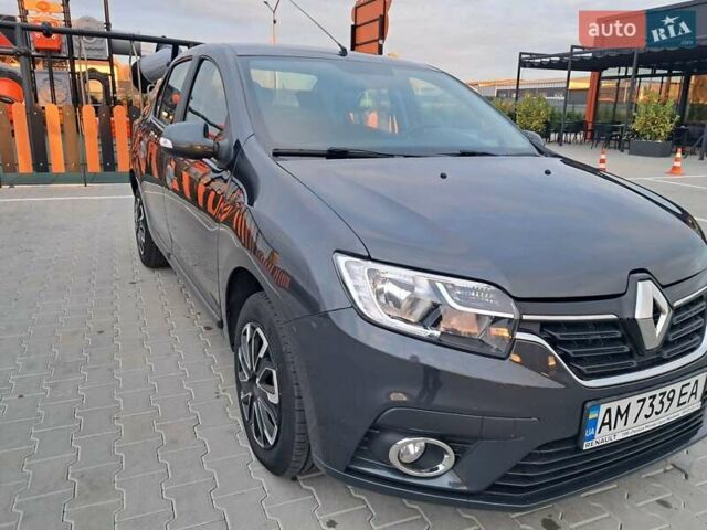 Рено Логан 2021 в Виннице на Automoto.ua Серый Рено Логан, объемом двигателя 0.9 л и пробегом 42 тыс. км за 5850 $, фото 6 на Automoto.ua
