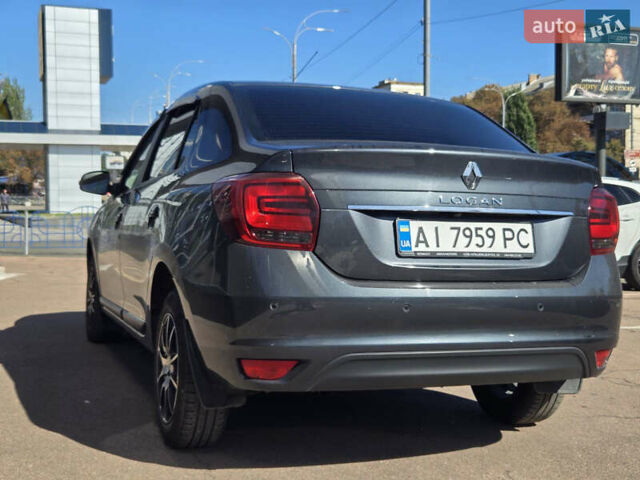 Серый Рено Логан, объемом двигателя 1.5 л и пробегом 230 тыс. км за 8900 $, фото 4 на Automoto.ua