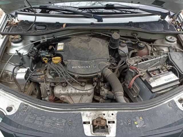 Сірий Рено Логан, об'ємом двигуна 1.6 л та пробігом 257 тис. км за 4200 $, фото 19 на Automoto.ua