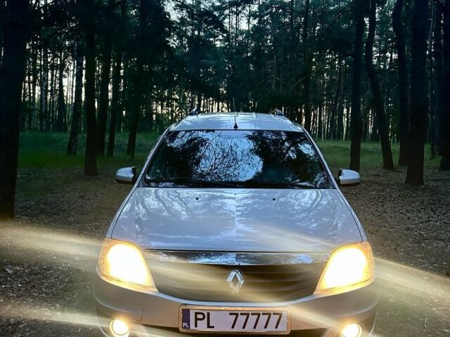Сірий Рено Логан, об'ємом двигуна 1.6 л та пробігом 163 тис. км за 5300 $, фото 2 на Automoto.ua