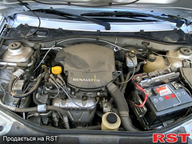 Серый Рено Логан, объемом двигателя 1.6 л и пробегом 138 тыс. км за 6350 $, фото 7 на Automoto.ua