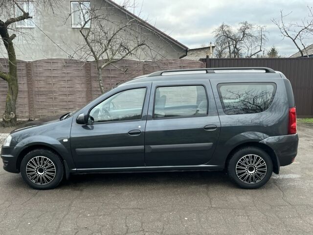 Серый Рено Логан, объемом двигателя 1.6 л и пробегом 93 тыс. км за 6200 $, фото 5 на Automoto.ua