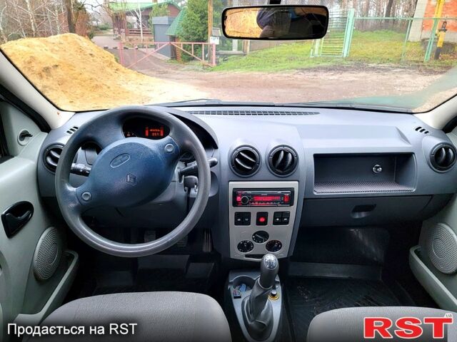 Серый Рено Логан, объемом двигателя 1.6 л и пробегом 190 тыс. км за 4999 $, фото 7 на Automoto.ua