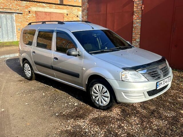 Серый Рено Логан, объемом двигателя 1.6 л и пробегом 267 тыс. км за 5500 $, фото 1 на Automoto.ua