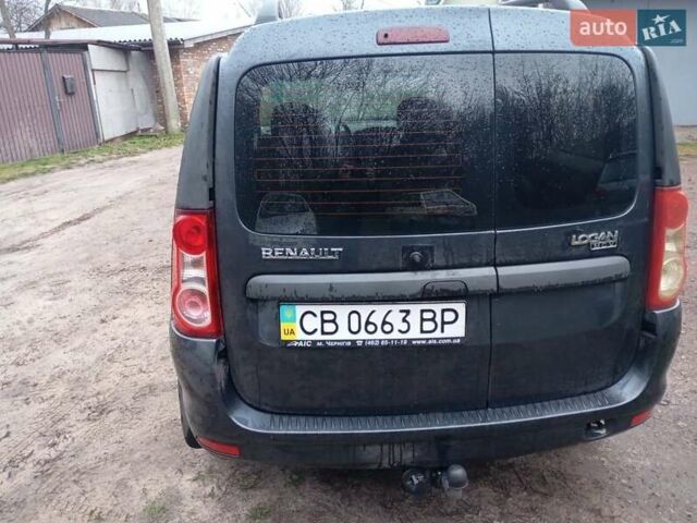 Серый Рено Логан, объемом двигателя 1.6 л и пробегом 171 тыс. км за 6000 $, фото 2 на Automoto.ua