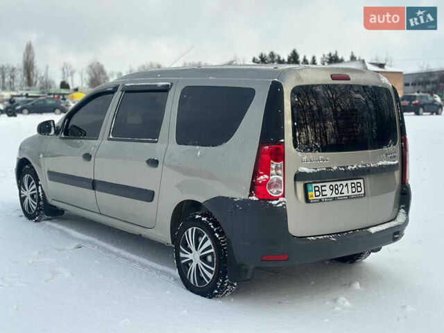 Сірий Рено Логан, об'ємом двигуна 1.6 л та пробігом 69 тис. км за 6200 $, фото 4 на Automoto.ua