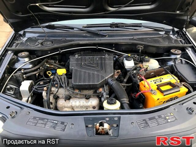 Серый Рено Логан, объемом двигателя 1.6 л и пробегом 167 тыс. км за 4900 $, фото 6 на Automoto.ua