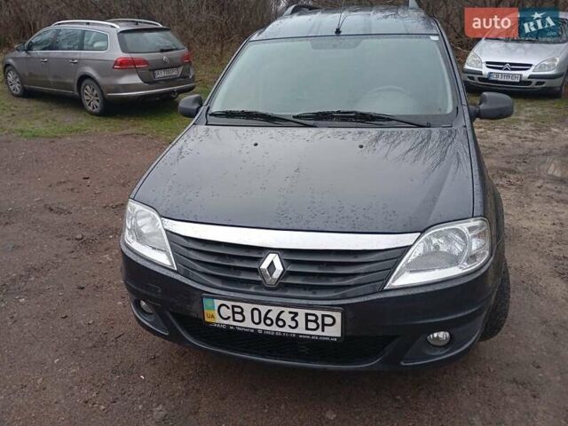 Серый Рено Логан, объемом двигателя 1.6 л и пробегом 171 тыс. км за 6000 $, фото 6 на Automoto.ua
