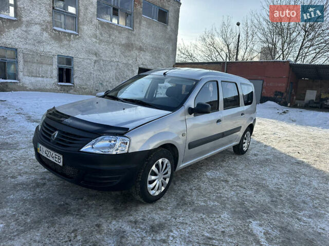 Сірий Рено Логан, об'ємом двигуна 1.6 л та пробігом 250 тис. км за 4300 $, фото 17 на Automoto.ua