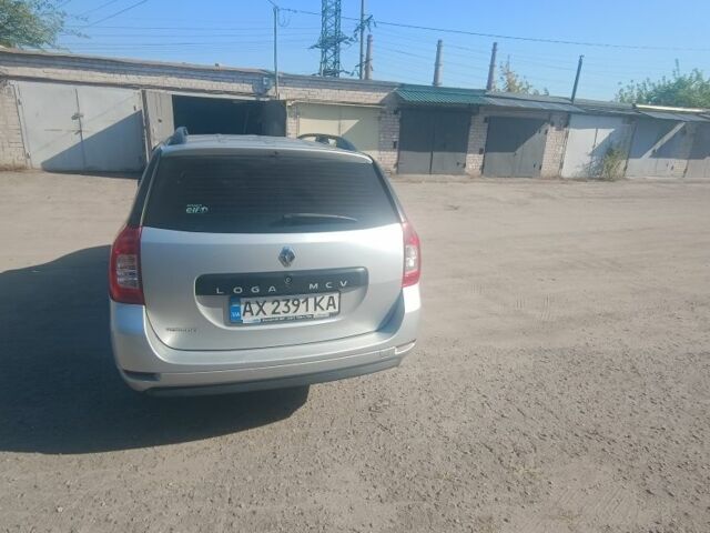 Серый Рено Логан, объемом двигателя 1.6 л и пробегом 220 тыс. км за 5800 $, фото 2 на Automoto.ua