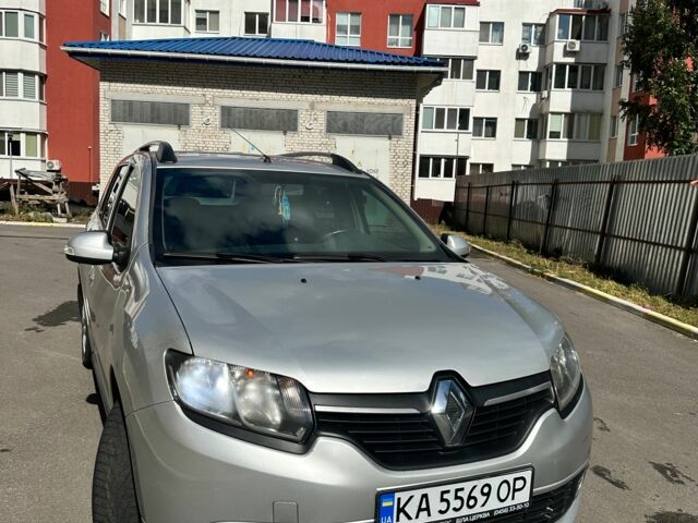 Серый Рено Логан, объемом двигателя 0.9 л и пробегом 155 тыс. км за 6900 $, фото 14 на Automoto.ua
