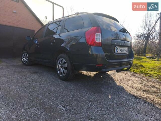 Серый Рено Логан, объемом двигателя 1.46 л и пробегом 177 тыс. км за 13500 $, фото 2 на Automoto.ua