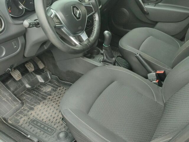 Серый Рено Логан, объемом двигателя 1.5 л и пробегом 128 тыс. км за 11000 $, фото 6 на Automoto.ua