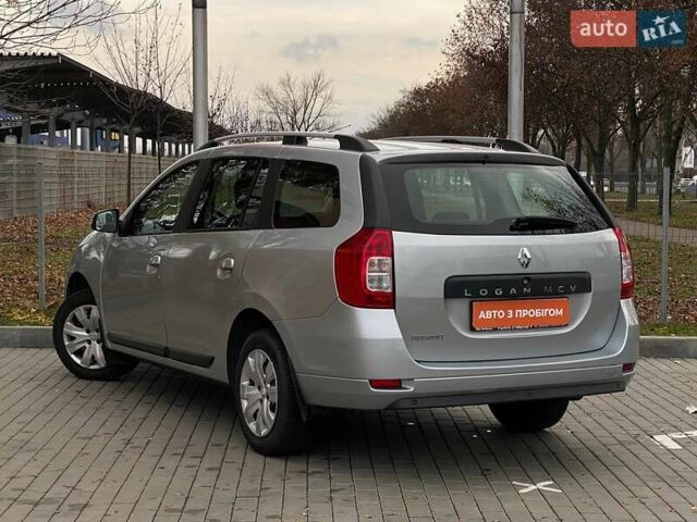Серый Рено Логан, объемом двигателя 1.46 л и пробегом 38 тыс. км за 12800 $, фото 7 на Automoto.ua