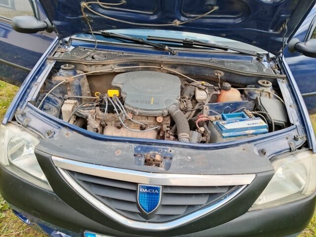 Синій Рено Логан, об'ємом двигуна 1.4 л та пробігом 256 тис. км за 2800 $, фото 2 на Automoto.ua