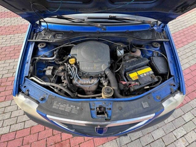 Синий Рено Логан, объемом двигателя 1.6 л и пробегом 250 тыс. км за 2200 $, фото 11 на Automoto.ua