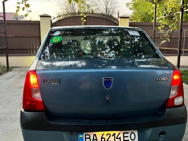 Синий Рено Логан, объемом двигателя 1.6 л и пробегом 340 тыс. км за 3400 $, фото 5 на Automoto.ua