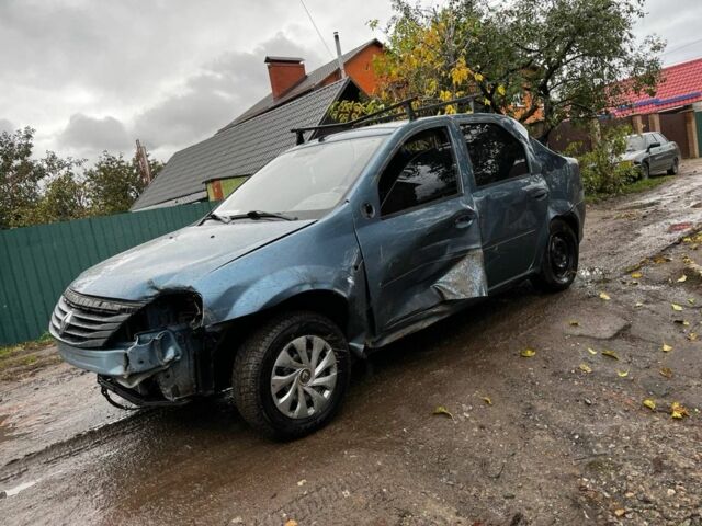 Синий Рено Логан, объемом двигателя 1.4 л и пробегом 121 тыс. км за 1450 $, фото 6 на Automoto.ua