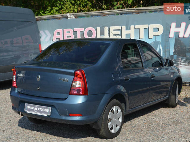 Синій Рено Логан, об'ємом двигуна 1.4 л та пробігом 51 тис. км за 5200 $, фото 4 на Automoto.ua