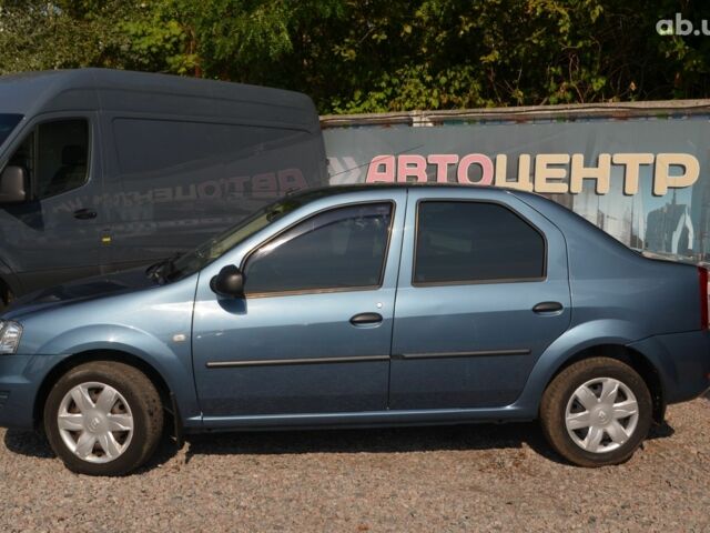 Синий Рено Логан, объемом двигателя 1.4 л и пробегом 51 тыс. км за 5200 $, фото 5 на Automoto.ua