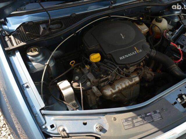 Синий Рено Логан, объемом двигателя 1.4 л и пробегом 51 тыс. км за 5200 $, фото 14 на Automoto.ua