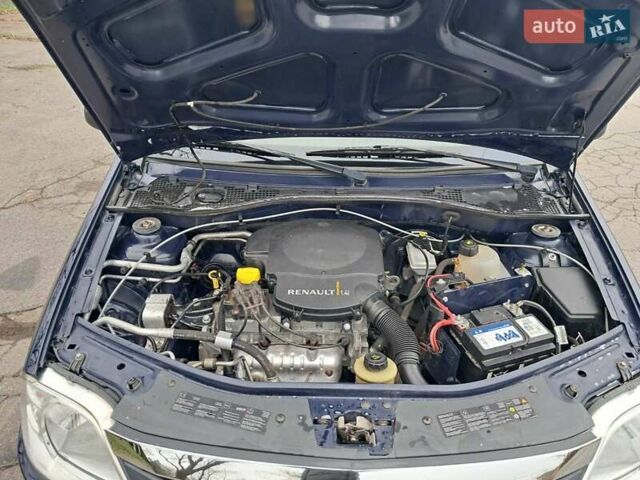 Синий Рено Логан, объемом двигателя 1.4 л и пробегом 148 тыс. км за 4999 $, фото 9 на Automoto.ua