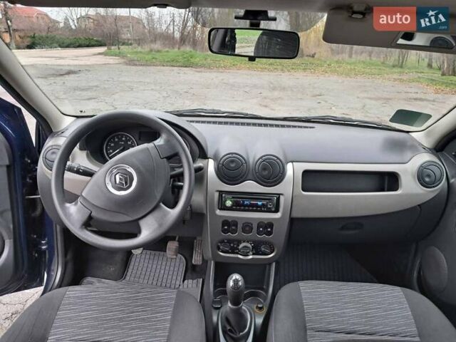 Синий Рено Логан, объемом двигателя 1.4 л и пробегом 148 тыс. км за 4999 $, фото 11 на Automoto.ua