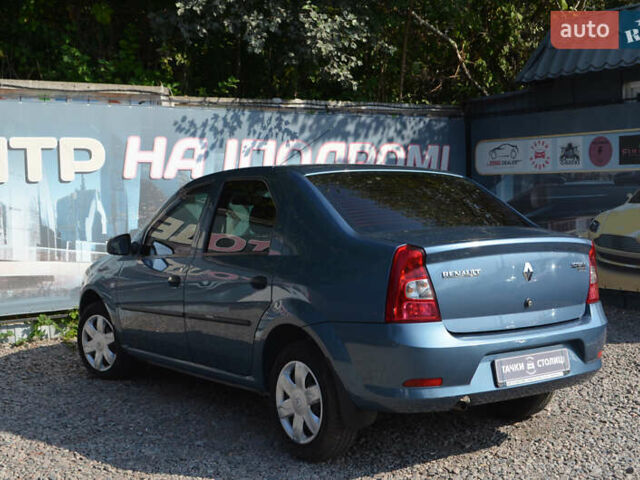 Синій Рено Логан, об'ємом двигуна 1.4 л та пробігом 51 тис. км за 5200 $, фото 6 на Automoto.ua