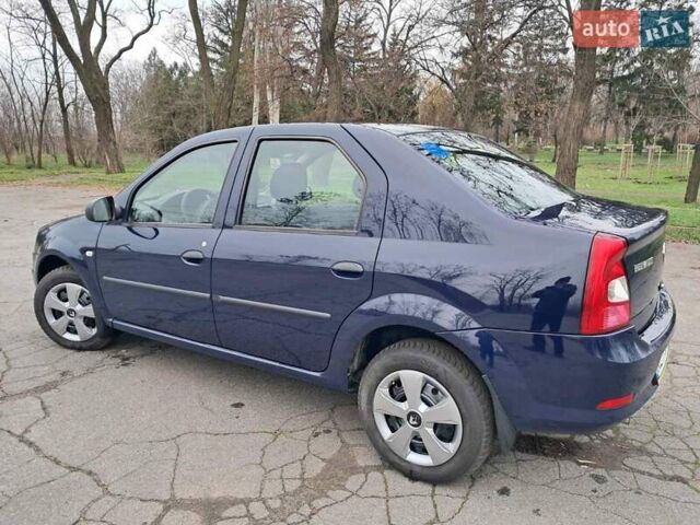 Синий Рено Логан, объемом двигателя 1.4 л и пробегом 148 тыс. км за 4999 $, фото 5 на Automoto.ua