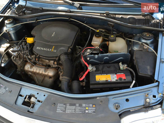 Синій Рено Логан, об'ємом двигуна 1.4 л та пробігом 51 тис. км за 5200 $, фото 15 на Automoto.ua