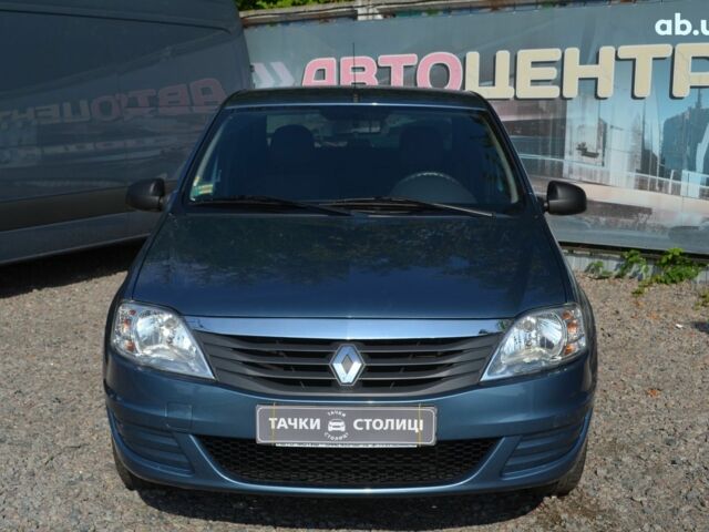 Синий Рено Логан, объемом двигателя 1.4 л и пробегом 51 тыс. км за 5200 $, фото 1 на Automoto.ua
