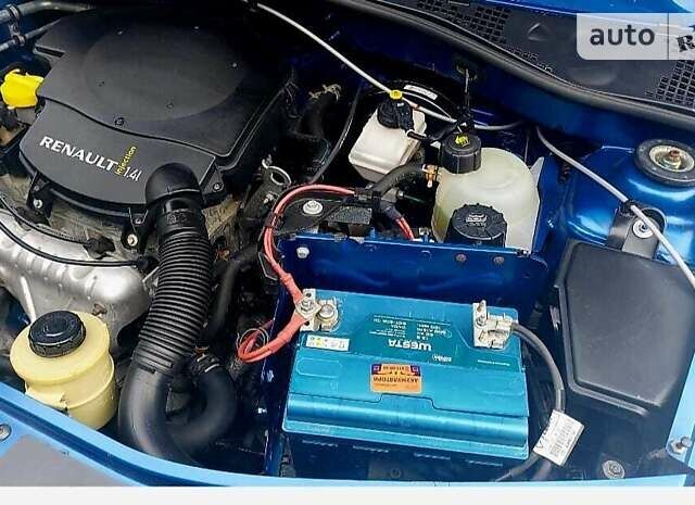 Синий Рено Логан, объемом двигателя 1.39 л и пробегом 74 тыс. км за 5700 $, фото 16 на Automoto.ua