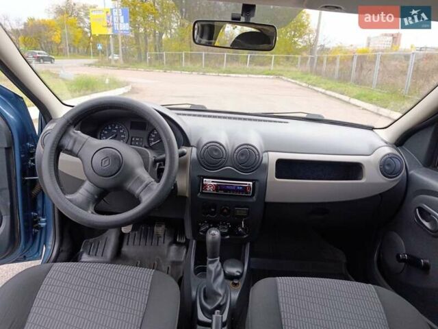 Синий Рено Логан, объемом двигателя 1.4 л и пробегом 75 тыс. км за 4850 $, фото 28 на Automoto.ua