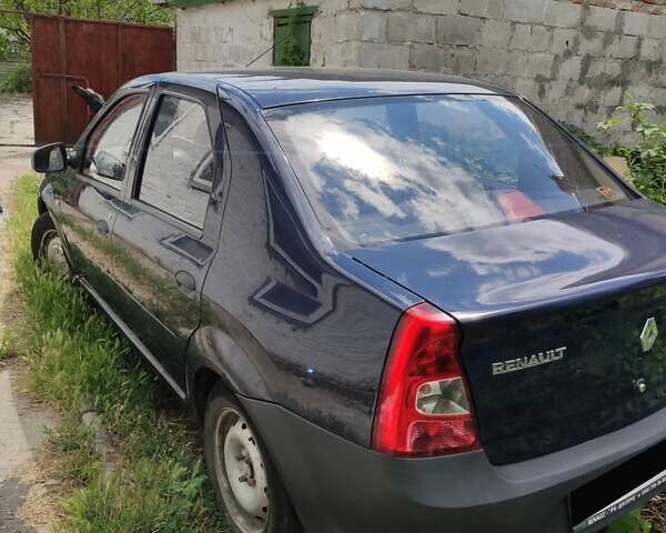 Синий Рено Логан, объемом двигателя 1.39 л и пробегом 124 тыс. км за 4700 $, фото 19 на Automoto.ua