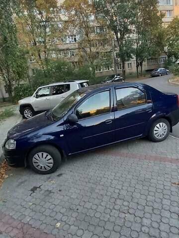 Синий Рено Логан, объемом двигателя 1.4 л и пробегом 230 тыс. км за 3700 $, фото 3 на Automoto.ua
