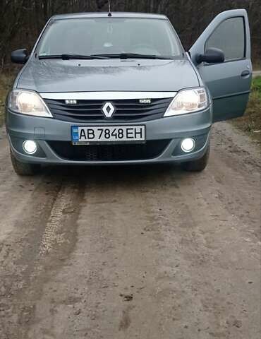 Синий Рено Логан, объемом двигателя 1.39 л и пробегом 267 тыс. км за 4300 $, фото 6 на Automoto.ua