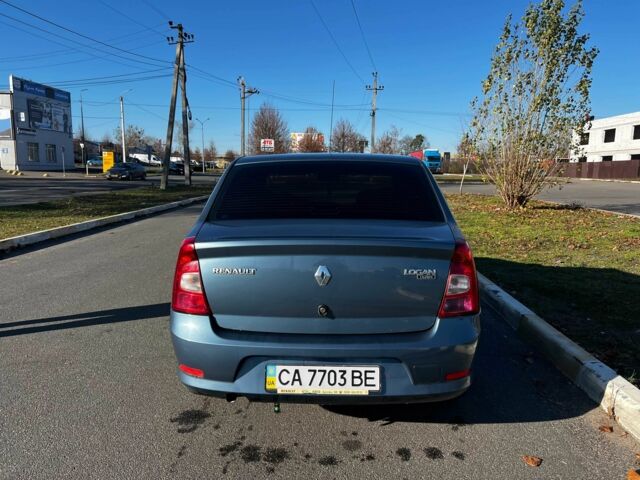 Синій Рено Логан, об'ємом двигуна 1.4 л та пробігом 306 тис. км за 4100 $, фото 6 на Automoto.ua