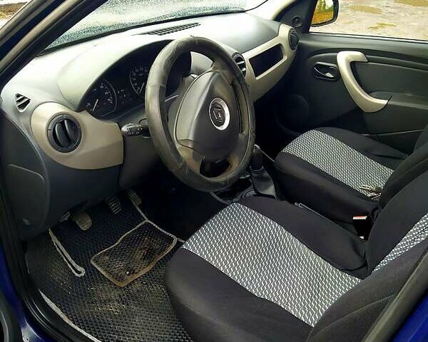 Синий Рено Логан, объемом двигателя 1.4 л и пробегом 183 тыс. км за 3900 $, фото 7 на Automoto.ua