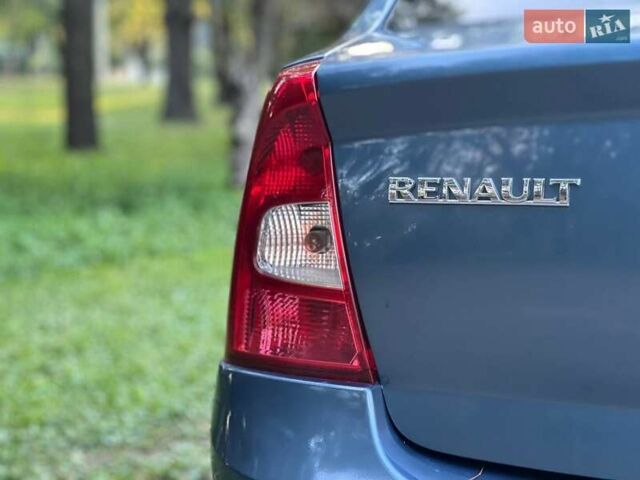 Синий Рено Логан, объемом двигателя 1.39 л и пробегом 170 тыс. км за 4250 $, фото 1 на Automoto.ua