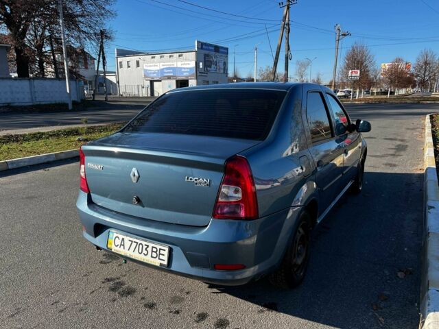 Синій Рено Логан, об'ємом двигуна 1.4 л та пробігом 306 тис. км за 4100 $, фото 8 на Automoto.ua