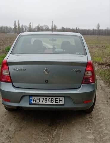 Синий Рено Логан, объемом двигателя 1.39 л и пробегом 267 тыс. км за 4300 $, фото 5 на Automoto.ua