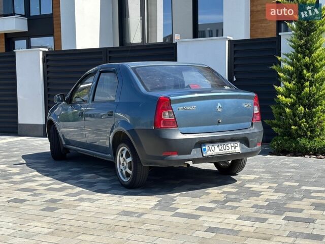 Синій Рено Логан, об'ємом двигуна 1.39 л та пробігом 100 тис. км за 5000 $, фото 3 на Automoto.ua