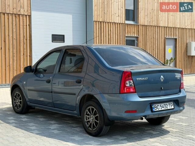 Синий Рено Логан, объемом двигателя 1.39 л и пробегом 140 тыс. км за 4600 $, фото 5 на Automoto.ua