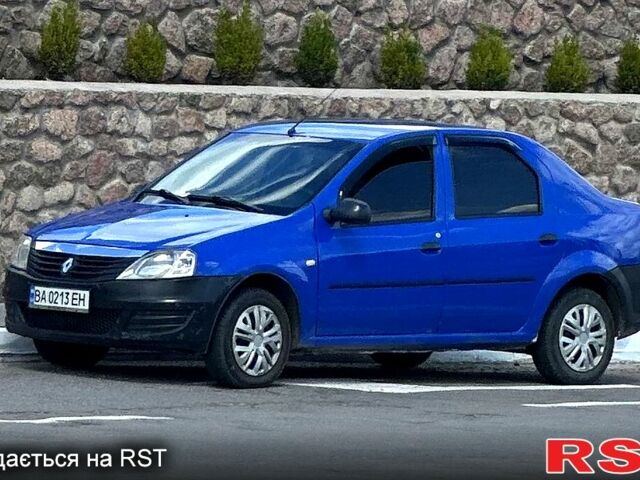Синий Рено Логан, объемом двигателя 1.4 л и пробегом 190 тыс. км за 4000 $, фото 3 на Automoto.ua