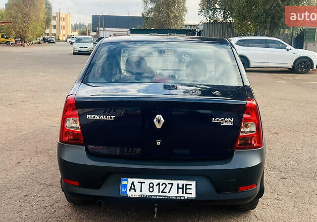 Синий Рено Логан, объемом двигателя 1.39 л и пробегом 218 тыс. км за 4500 $, фото 3 на Automoto.ua